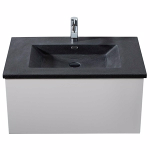 Sort bordplade, model P